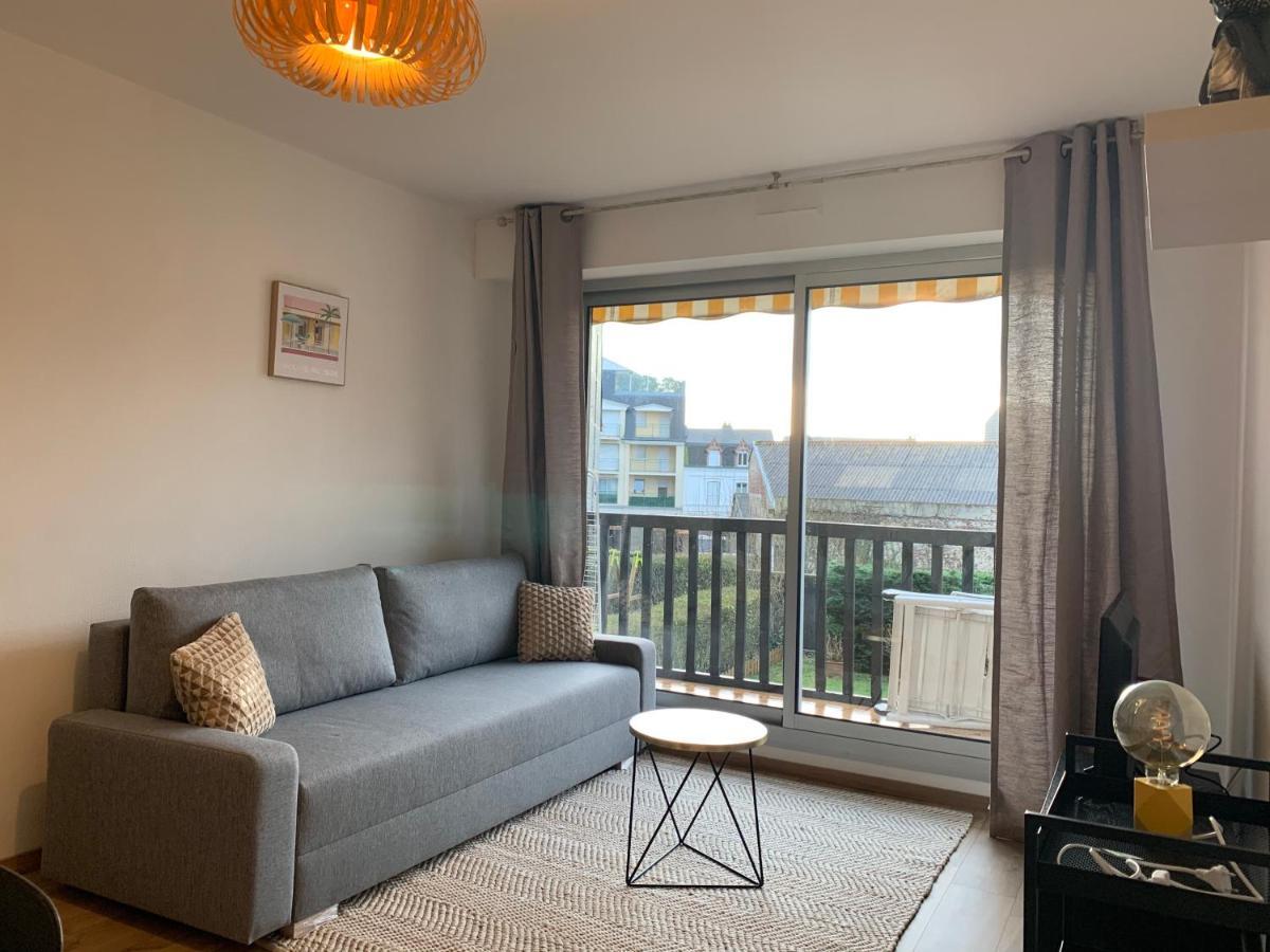 Cosy T2 Terrasse Sud - Centre Deauville Et Hippodrome 외부 사진