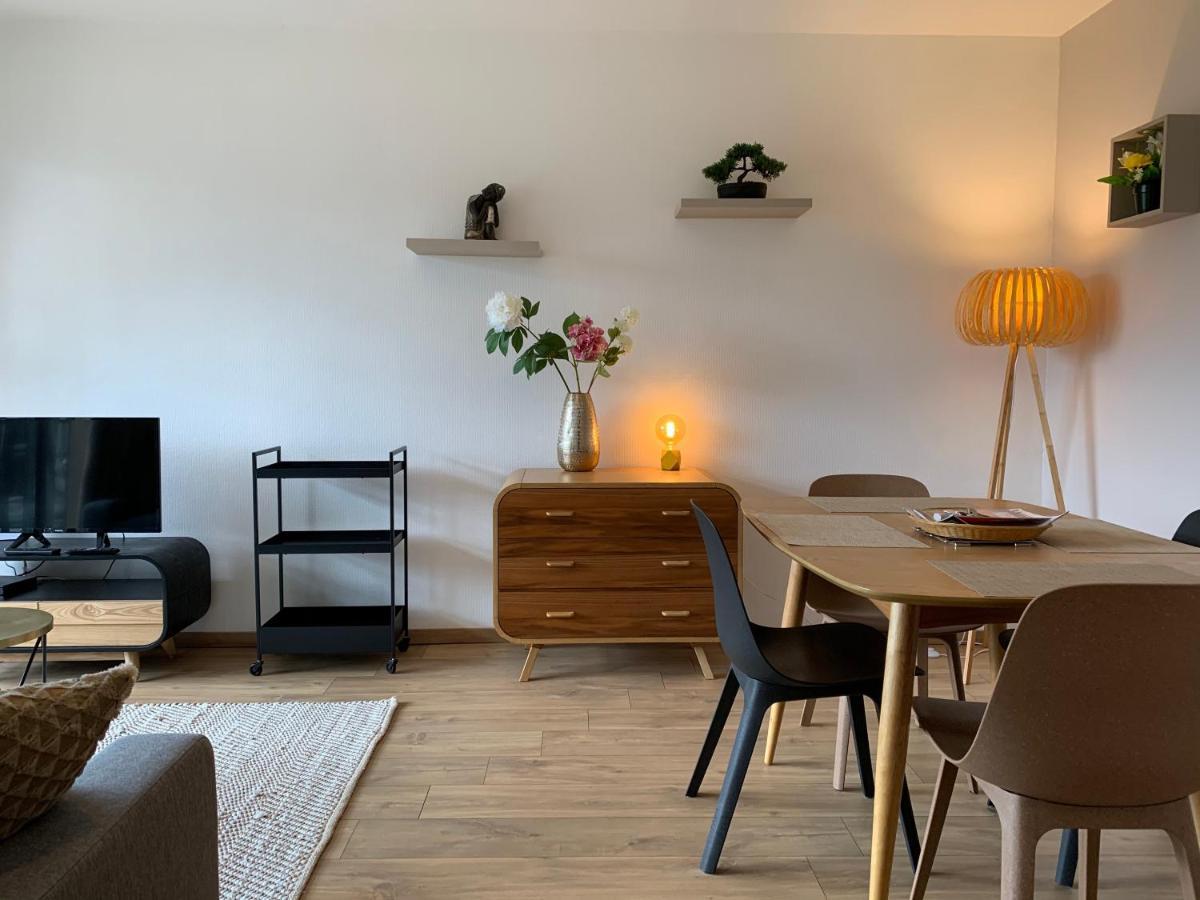 Cosy T2 Terrasse Sud - Centre Deauville Et Hippodrome 외부 사진